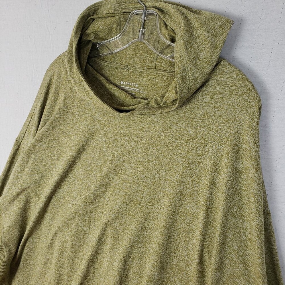 NWOT Athleta Uptempo II Sweatshirt Hoodie Plus size 3X Soft Stretch Athleisure - Picture 3 of 14